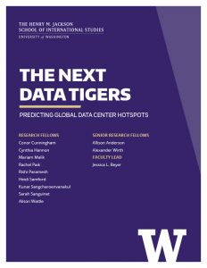 The Next Data Tigers: Predicting Global Data Center Hotspots